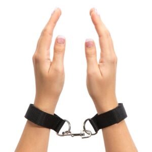 Sensual Role Play Handcuffs (2Pcs) With Metal Lock