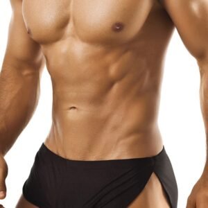 Free Size Black Thong Mens Lingerie - ML-07046