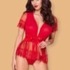 Free Size Full-coverage Red Robes - RBS-90010