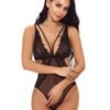 Koha Intima Seductive Woman Teddy. LACE| NYLON+SPANDEX