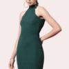 Women's Forest Green One-Piece Dress